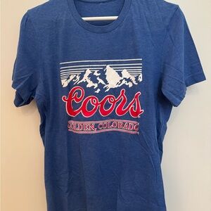 Coors Blue Graphic T-Shirt